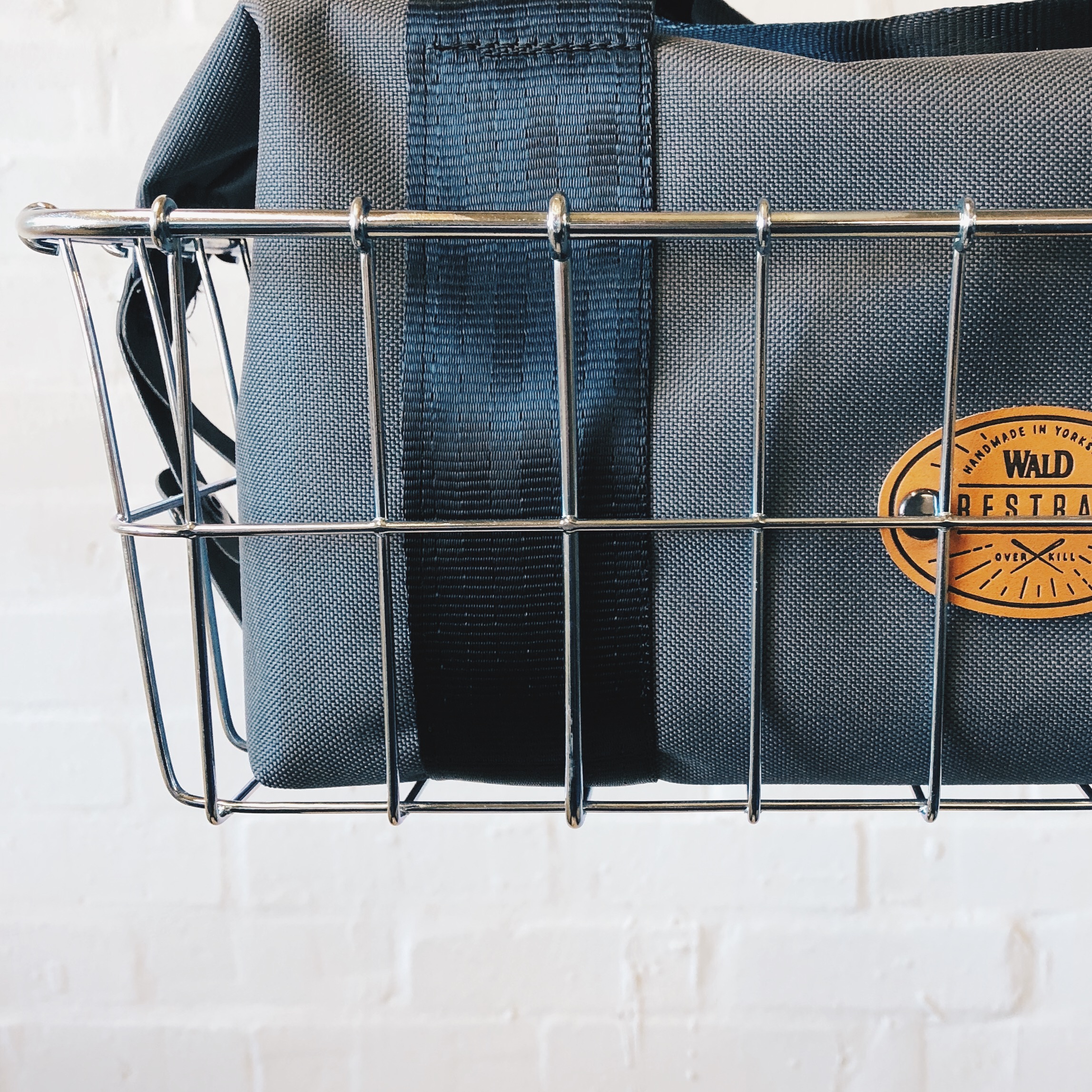 Restrap produces bags for Wald bike baskets, launches new